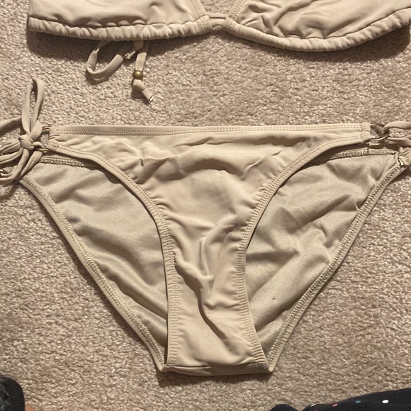 Tan color bathing suit - Picture 3 of 12